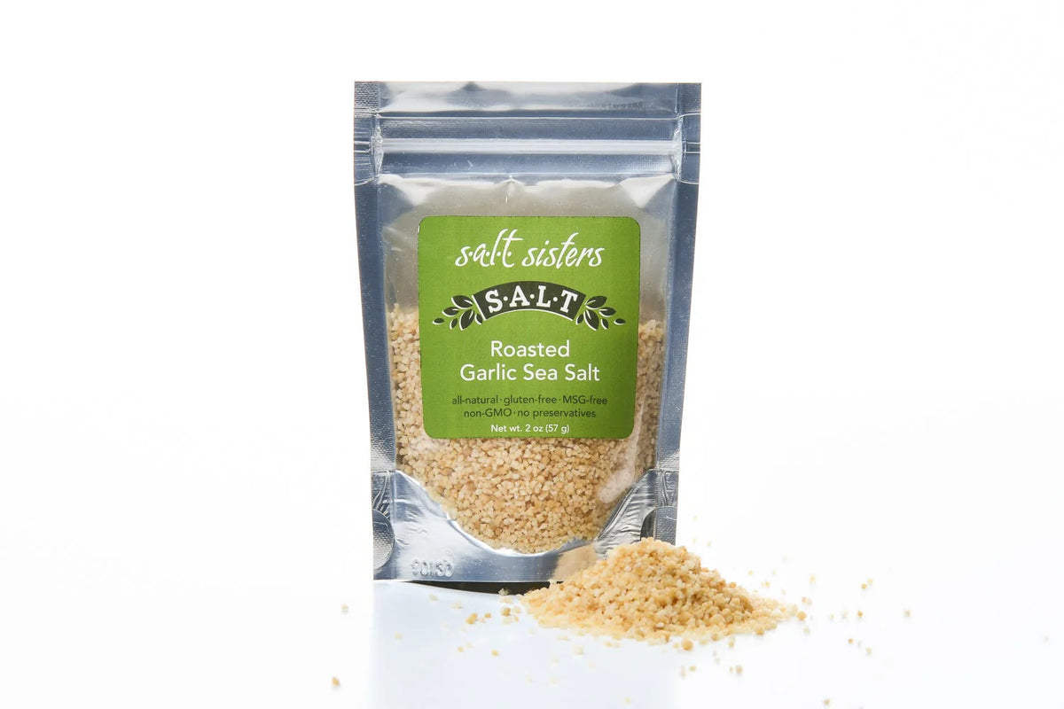 Roasted Garlic Sea Salt 2 oz. (Salt Sister's)