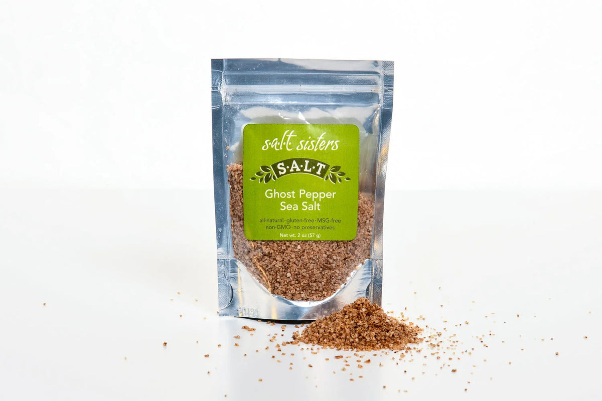 Ghost Pepper Sea Salt 2 oz. (Salt Sister's)