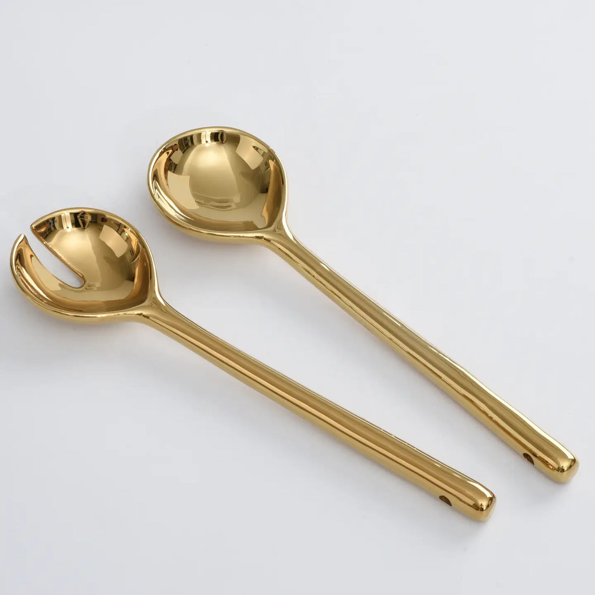 Salad Servers Gold