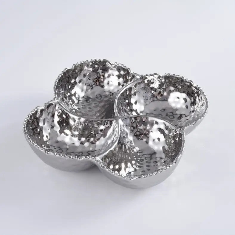 4-Section Bowl Silver