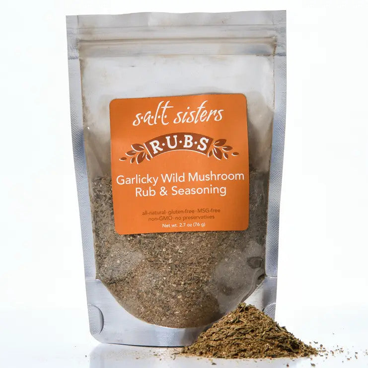 Garlicky Wild Mushroom Rub & Seasoning 3 oz.