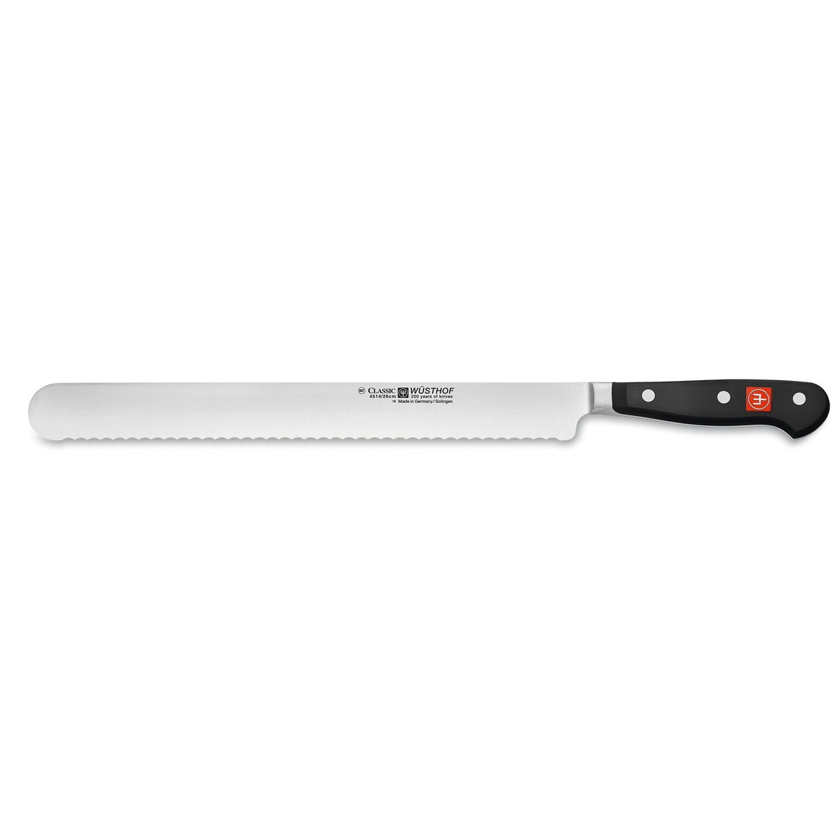 Wusthof Classic 10" Confectioner's Knife — Black