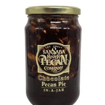 Chocolate Pecan Pie in a Jar