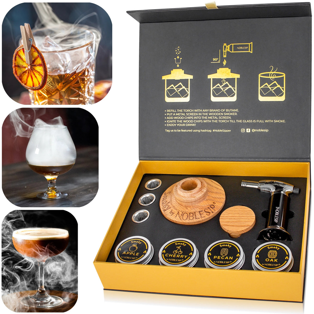 Cocktail Smoker Kit, Gift Set