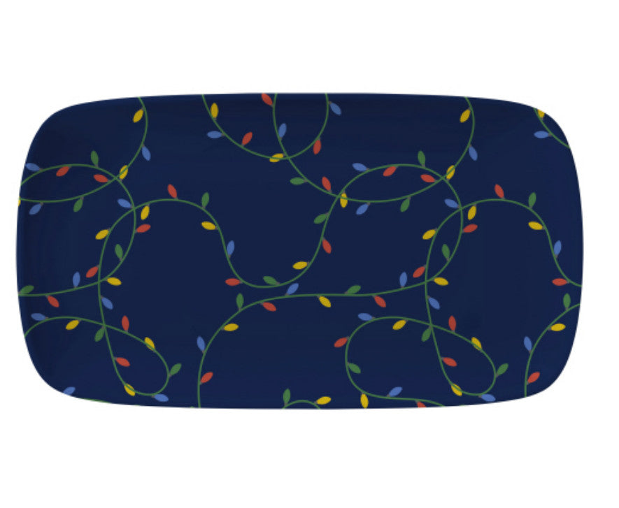 @Holiday Lights Appetizer Tray - Lights