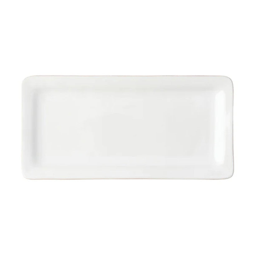 Puro Whitewash Rectangular Appetizer Platter
