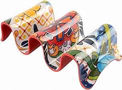 Triple Taco Holder - Red