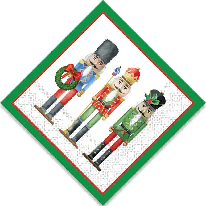 *Nutcrackers Icon Cocktail Napkins | Pack of 20