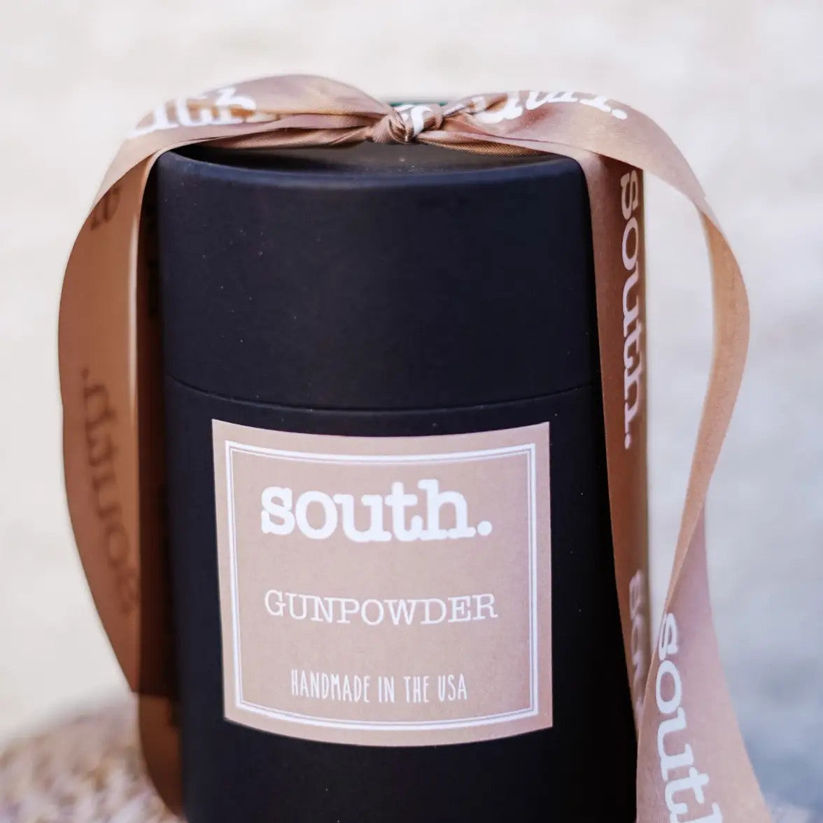 Gunpowder Sandalwood + Bourbon Soy Wax Jar Candle
