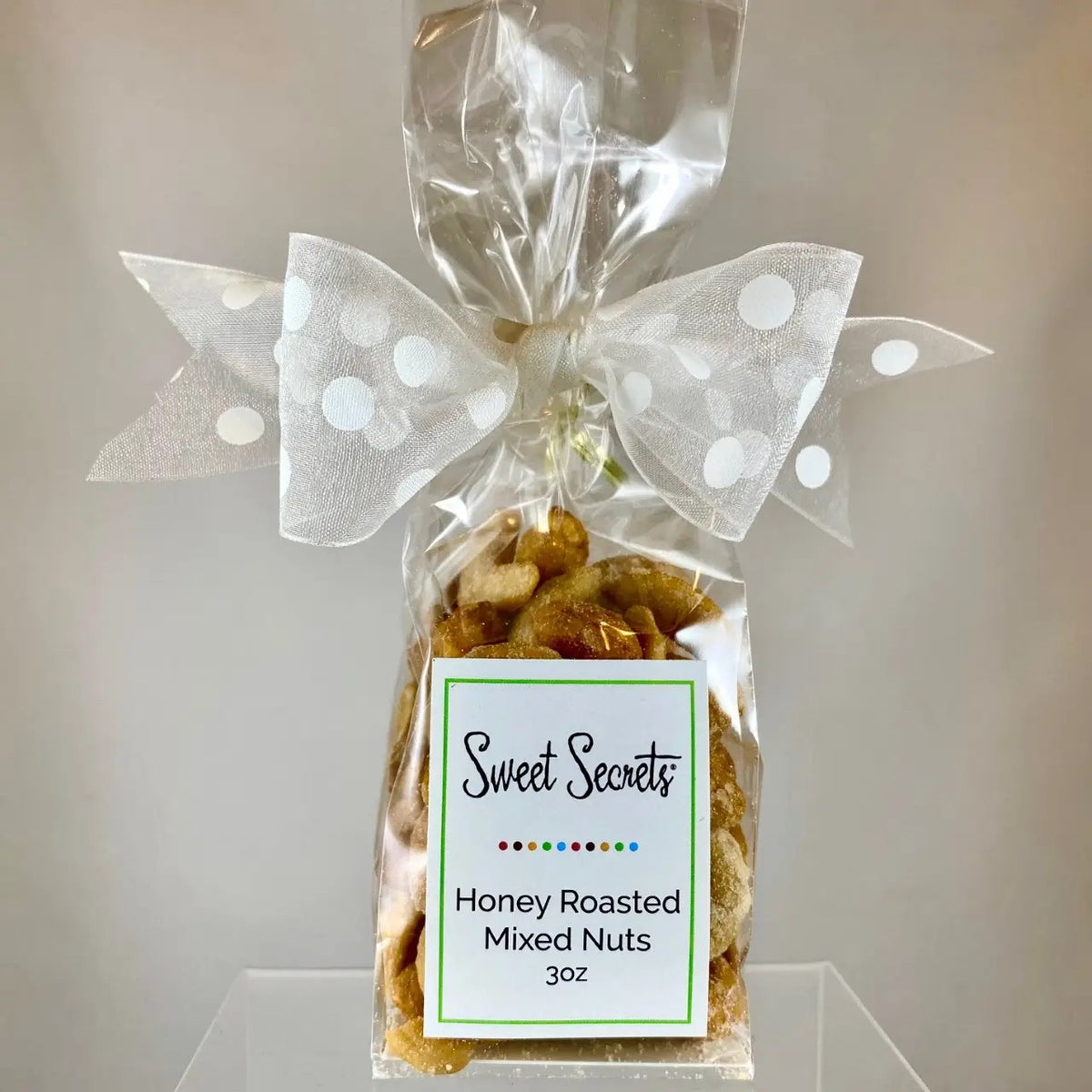 Honey Roasted Nuts Bag with Bow