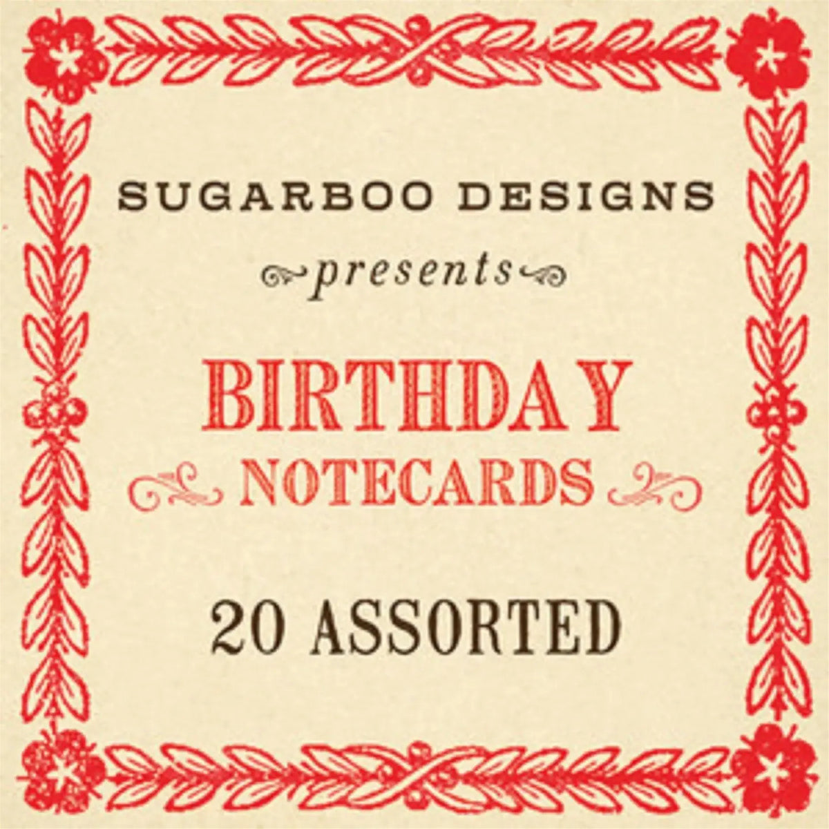 Birthday Notecards - Assorted*