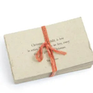 Christmas Collection - 365 Gathered Thoughts Paper - Set of 25