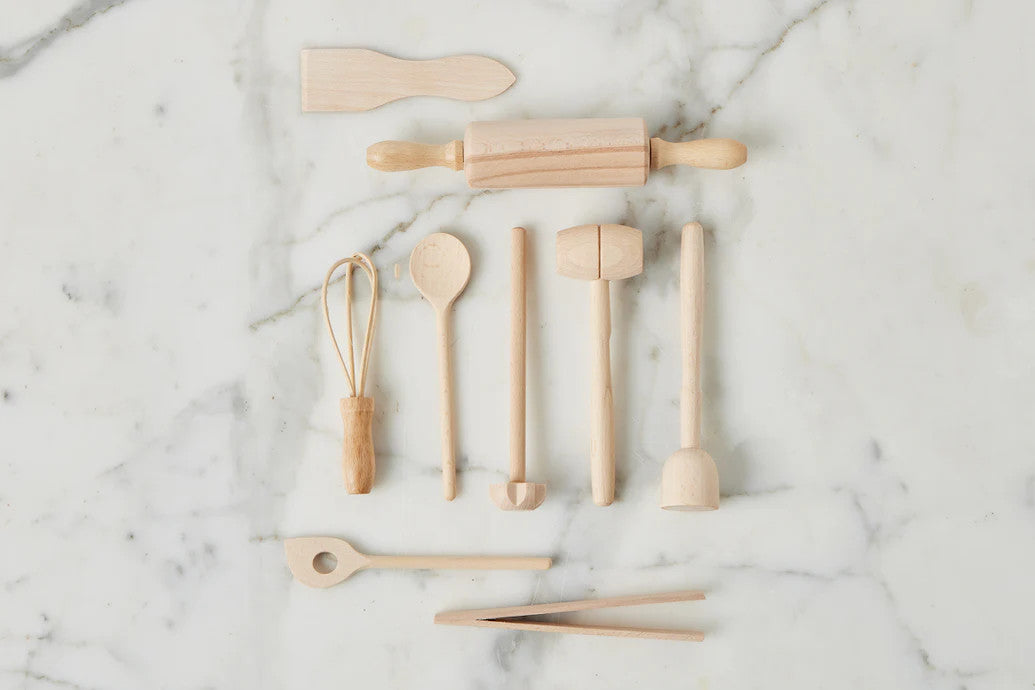Children's Wood Cooking Set