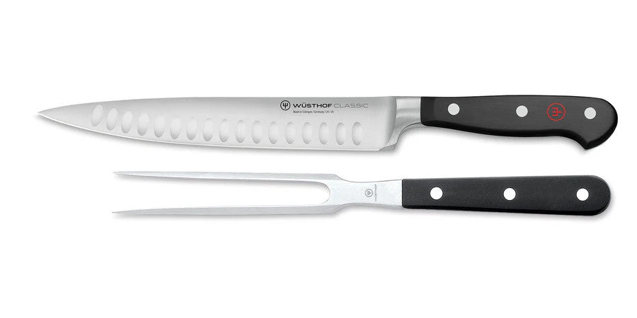 Two Piece Hollow Edge Carving Set