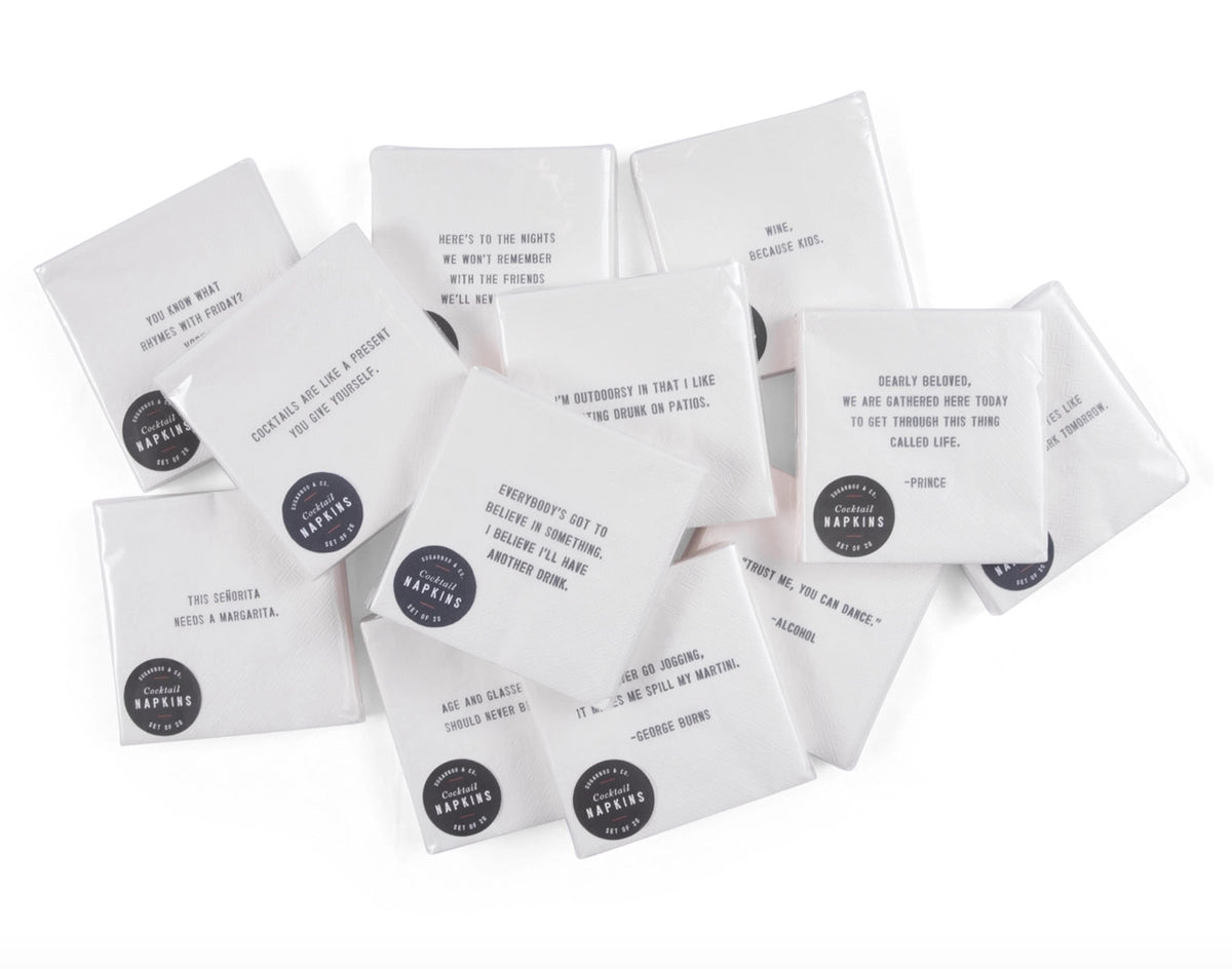 1st Edition Cocktail Napkins (assorted)