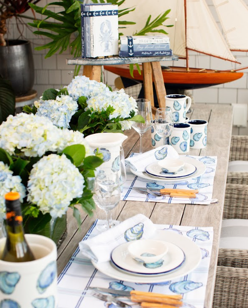 Oyster 4 Piece Napkin Set ***