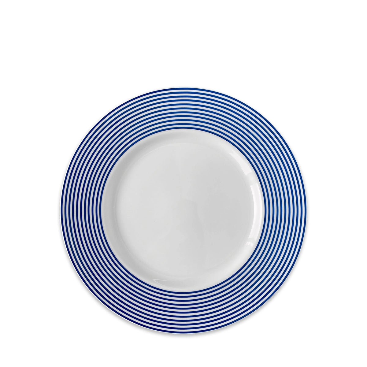Newport Blue Stripe Rimmed Salad Plate