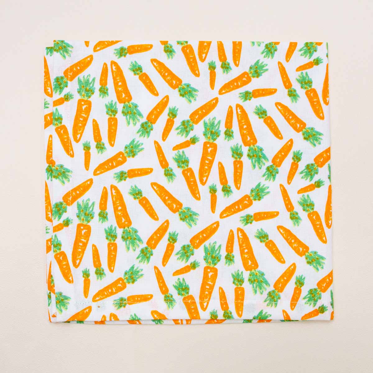Carrot Napkin Orange/Green 18x18