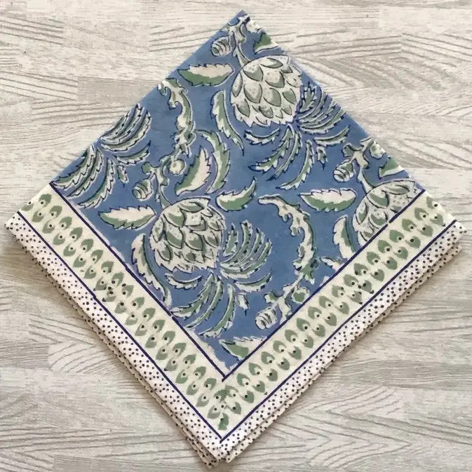 Napkin Thistle Blue