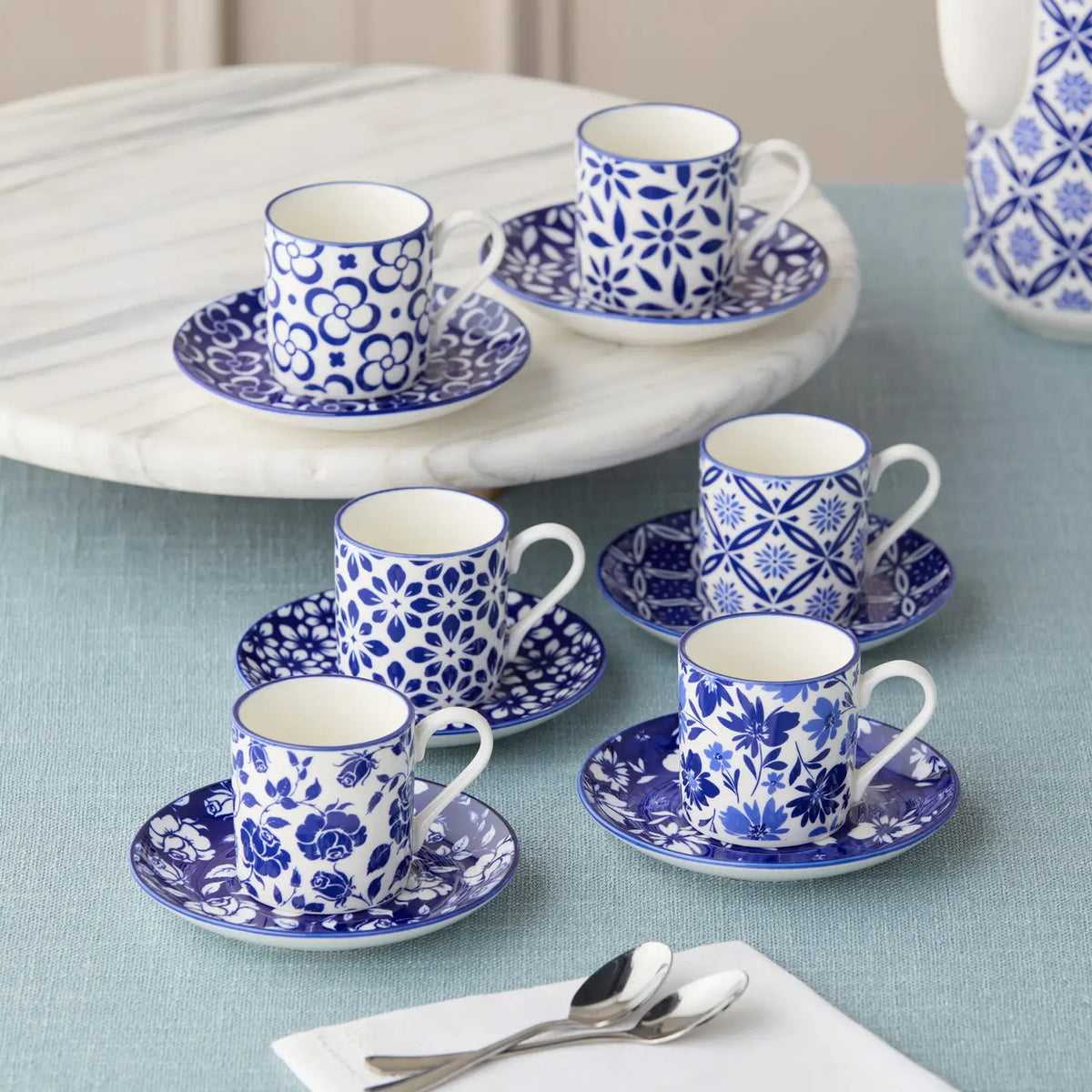Madison Espresso Cup and Saucer 1 of 6 Asst 3.25 oz