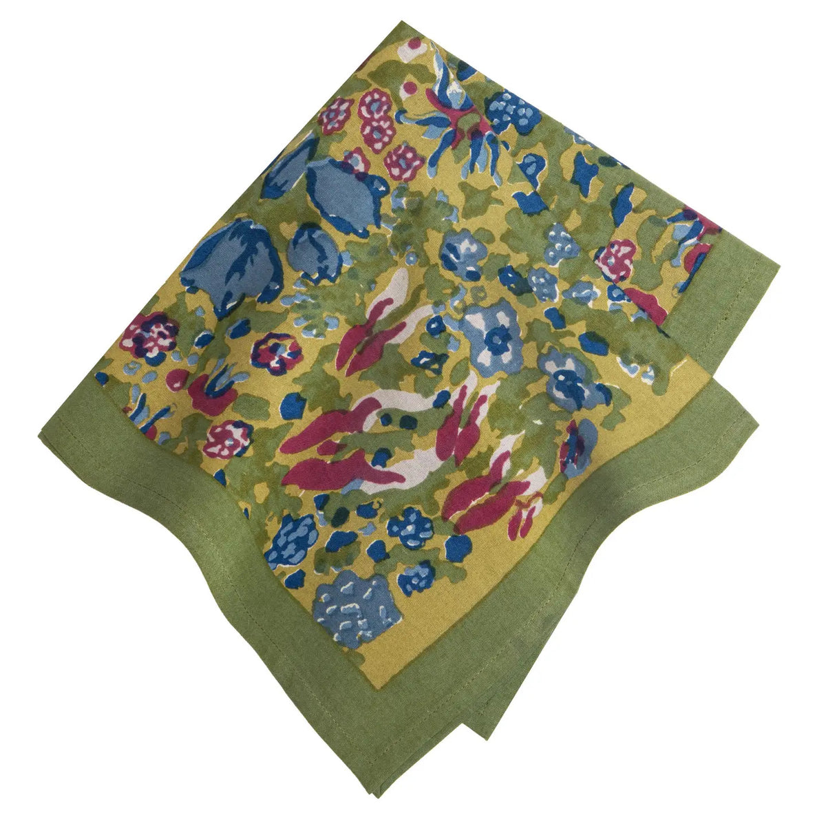 Jardin Blue & Vert Napkin