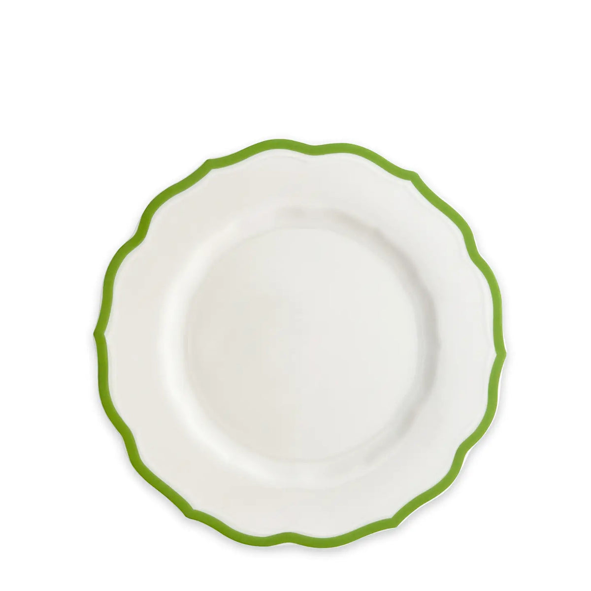 Stella Scalloped Green Salad Plate