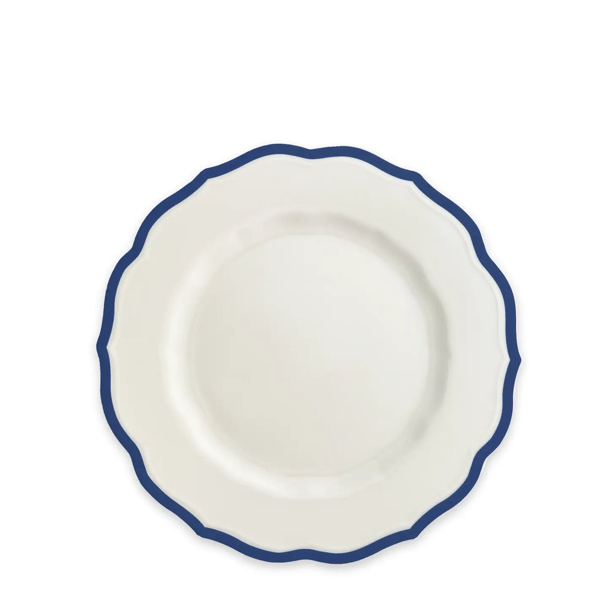 Stella Scalloped Blue Salad Plate