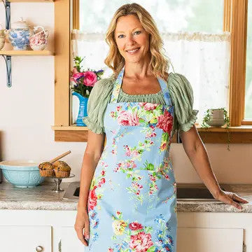 Cottage Rose Chef Apron