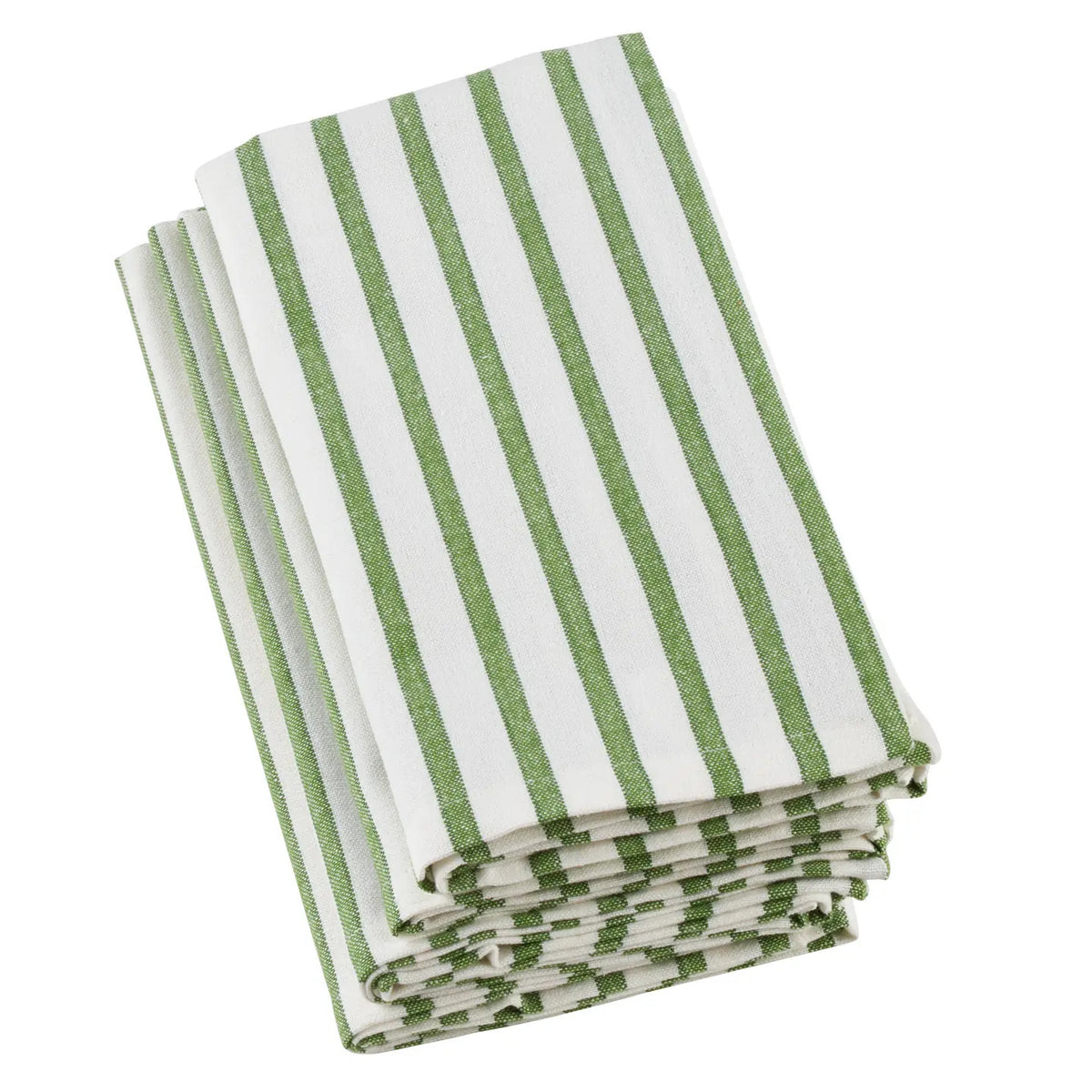 Striped Design Napkin - Green