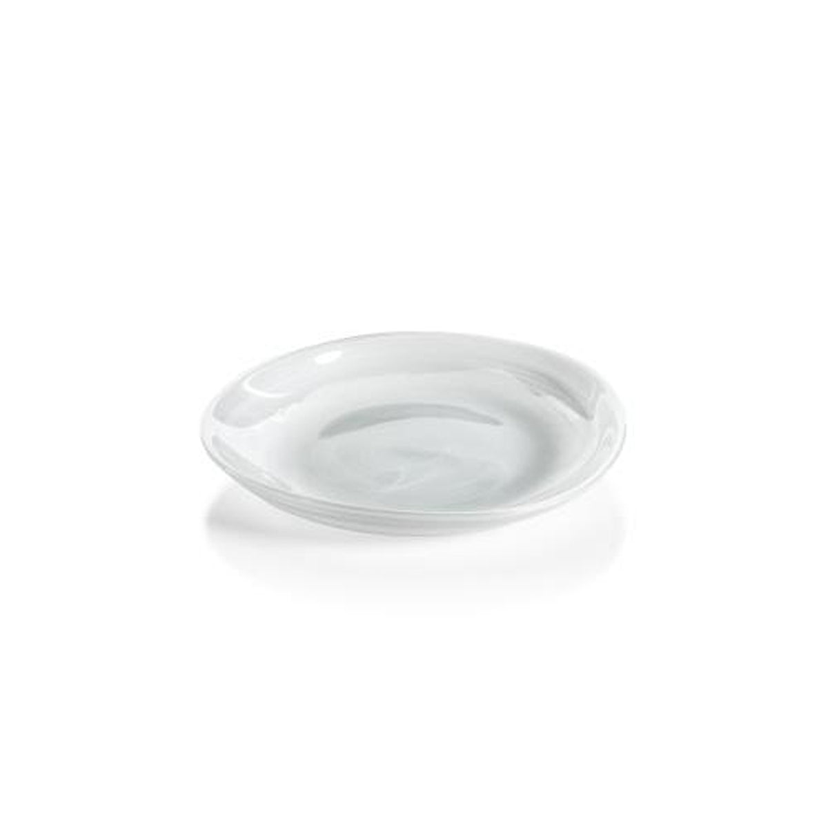 Monte Carlo Alabaster Glass Plate. 6.75"*