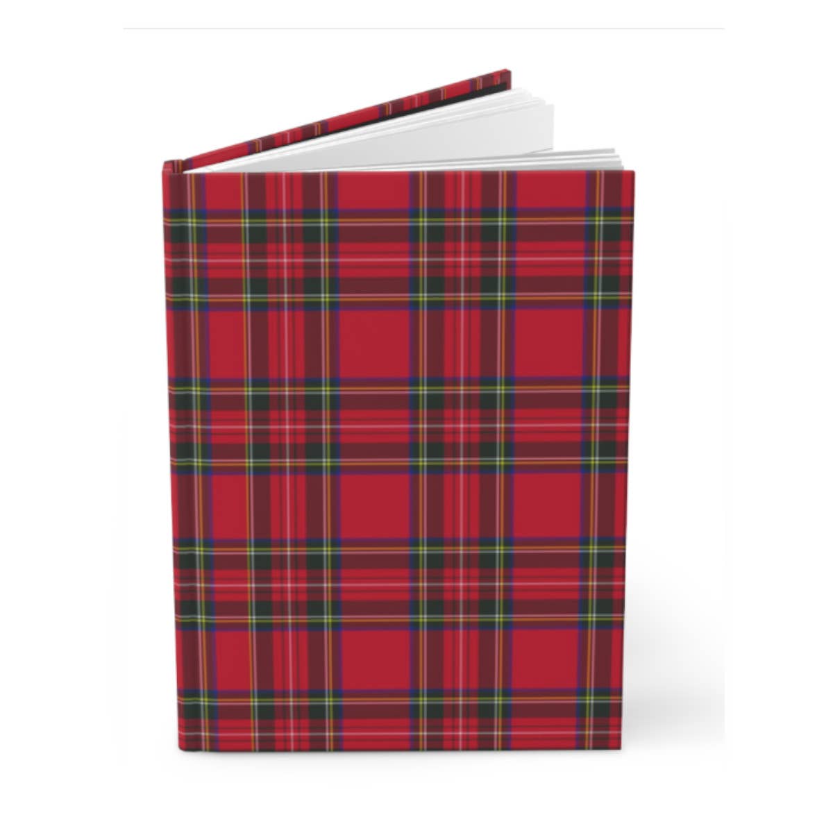 Journal - Christmas Red Tartan Plaid