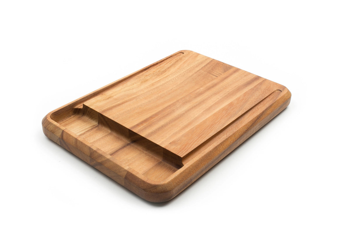 Big Catch Cutting Board, Acacia, 10.5"X 15"X 1.25"