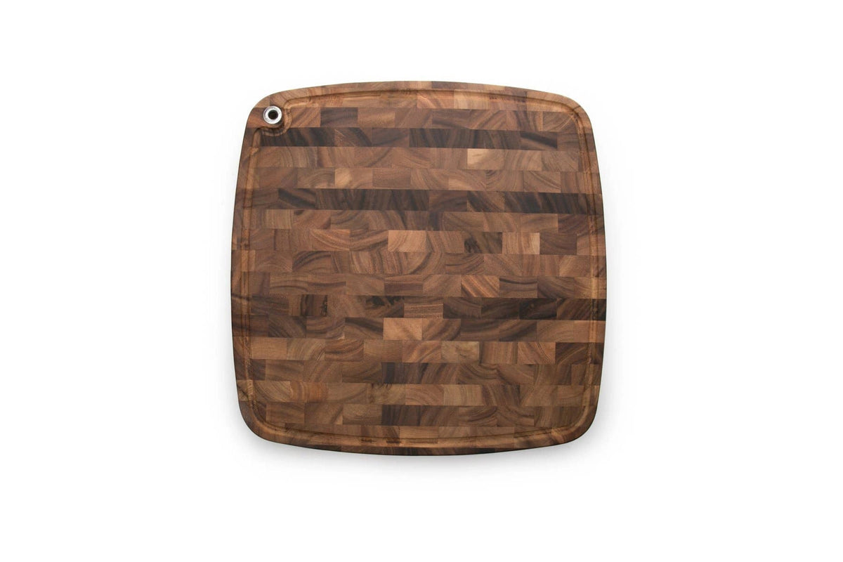 Carolina Chopping Board, Acacia Wood,18" X 18" X 3"