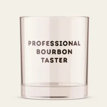 Professional Bourbon Taster Whiskey Rocks Glass