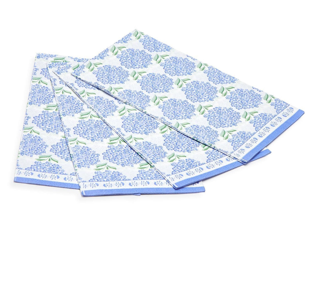 Hydrangea 3-Ply Paper Guest Towel