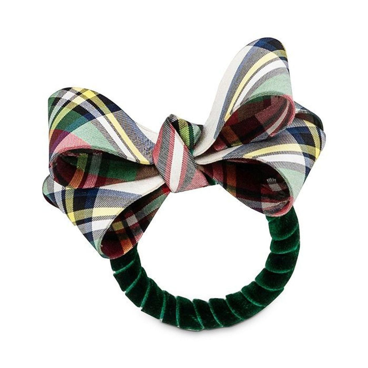 Stewart Tartan Tuxedo Napkin Ring (Bow)