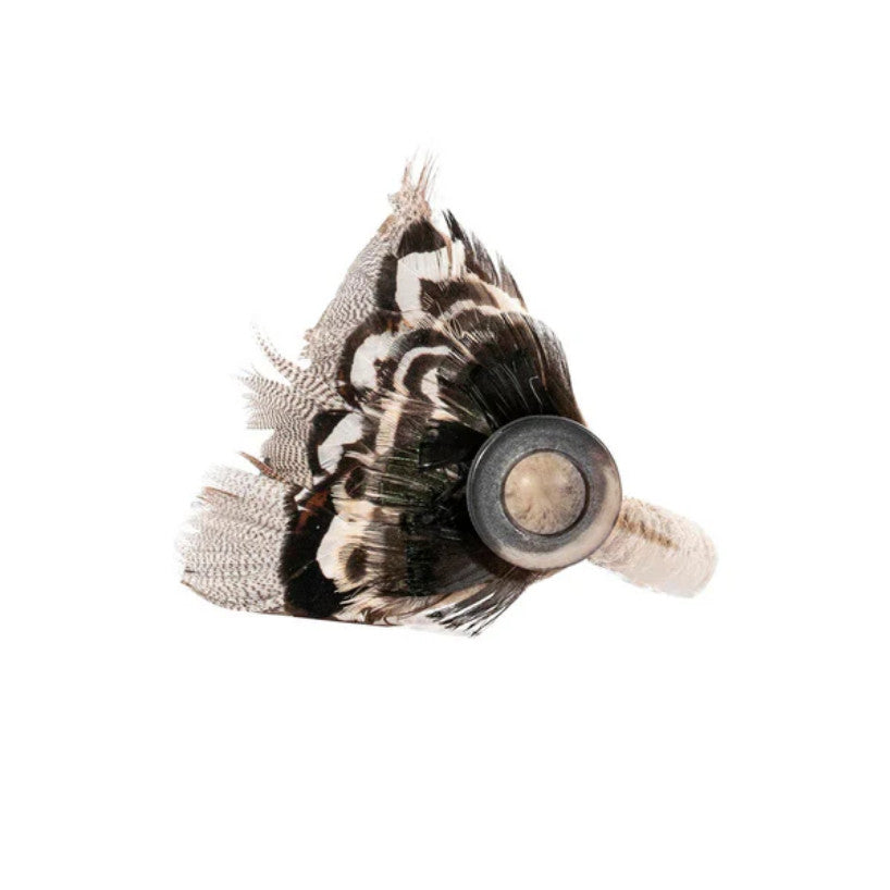 Feather Napkin Ring Set/4 - Espresso