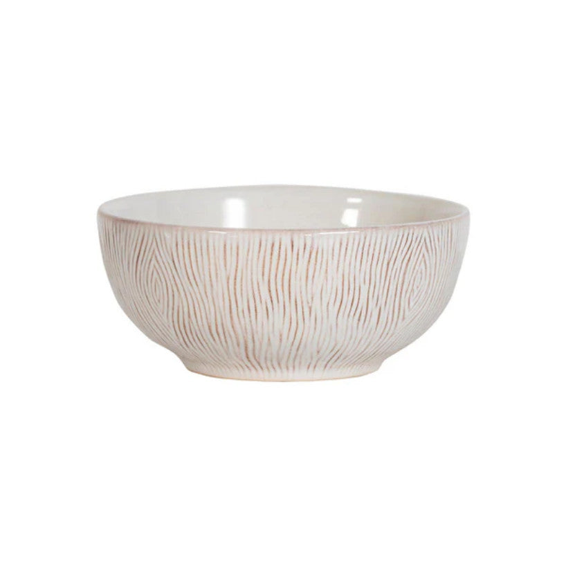 Blenheim Oak Cereal/Ice Cream Bowl - Whitewash