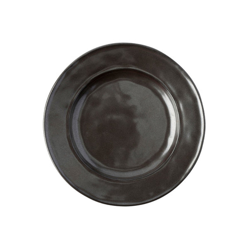 Pewter Stoneware Side/Cocktail Plate