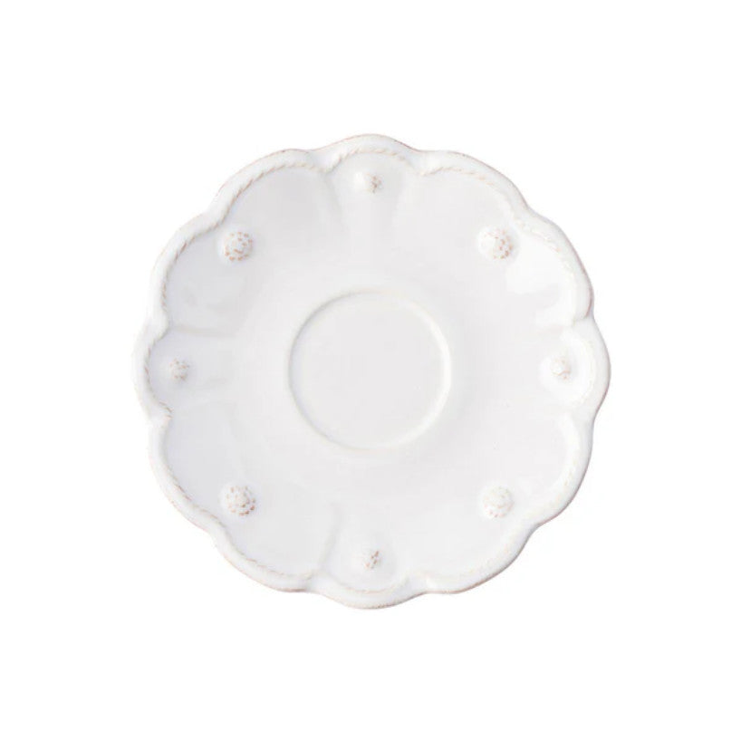 Jardins du Monde Saucer - Whitewash