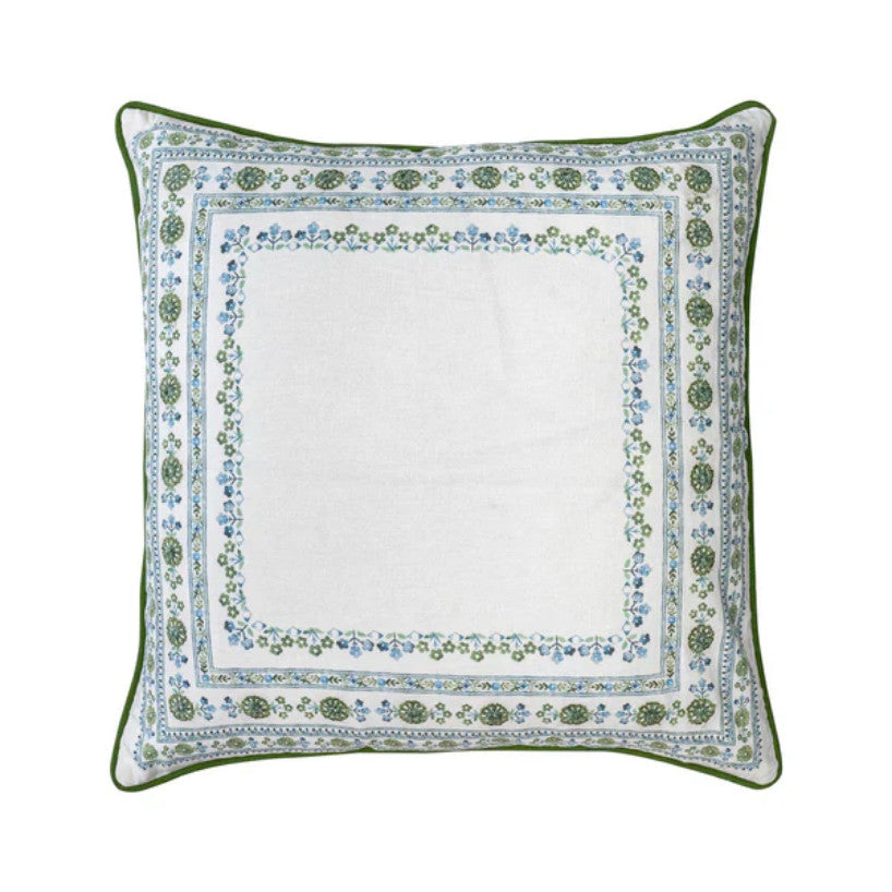 Seville Stripe 22" Pillow - Green