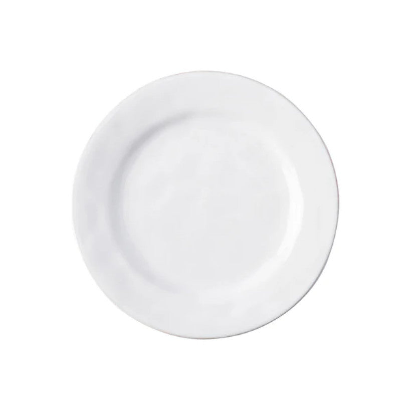 Puro Side/Cocktail Plate - Whitewash