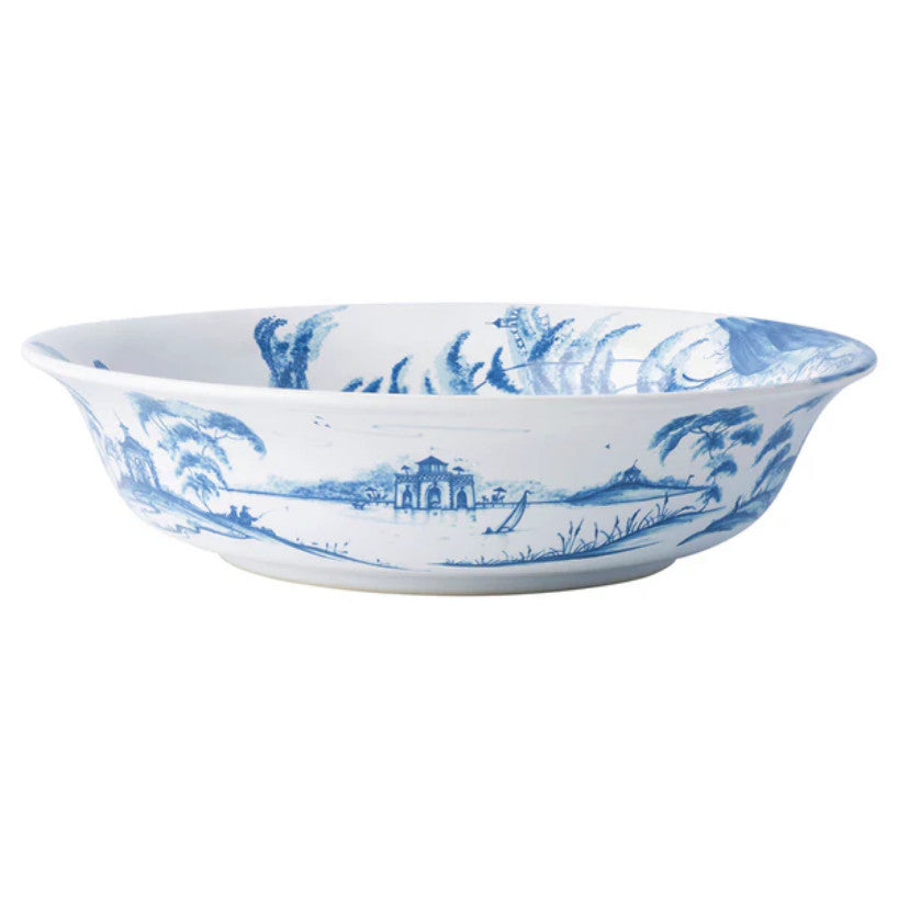 Country Estate 13" Serving Bowl - Delft Blue