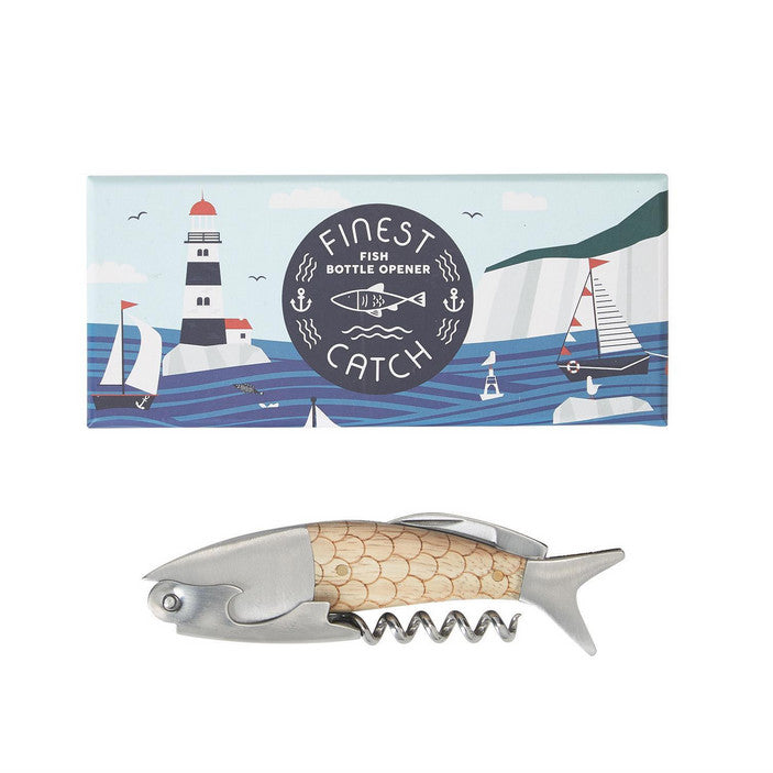 3-In-1 Bottle Opener (Fish) In Gift Box
