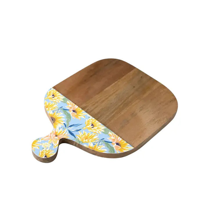 Blue Sunflower 12"x16" Cutting/Serving Board