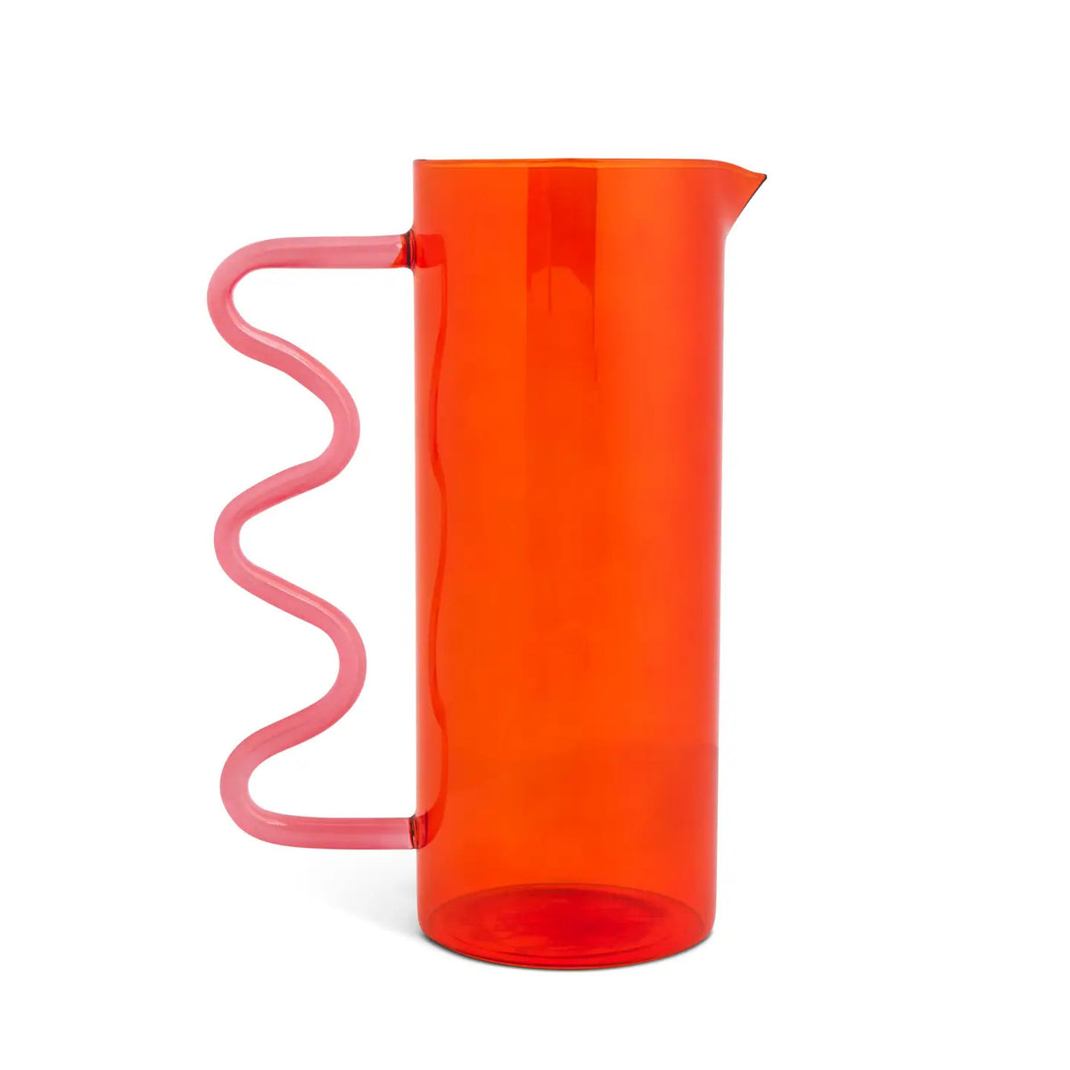44oz Squiggle Pitcher Red