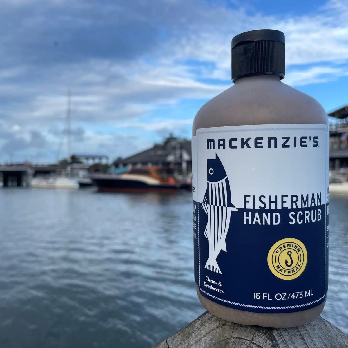 Fisherman Hand Scrub- 16 Fl oz