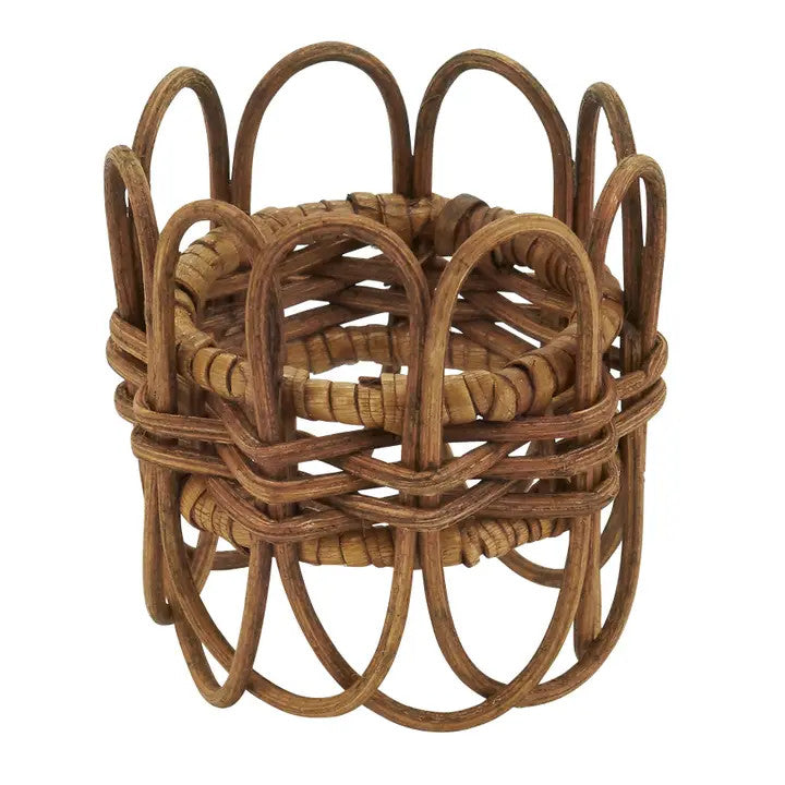 Twisted Rattan Napkin Ring