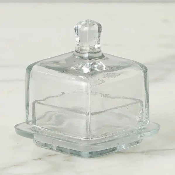 Bistro Glass Jam Jar, Square