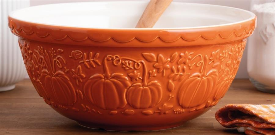 Pumpkin Mixing Bowl, Size 12 Limited Edition